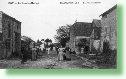 Blancheville : Rue d'Andelot