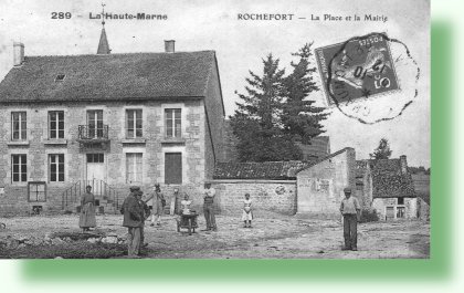 Rochefort : la Place et la Mairie