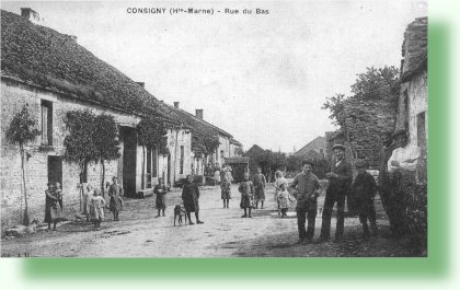 Consigny : rue du Bas