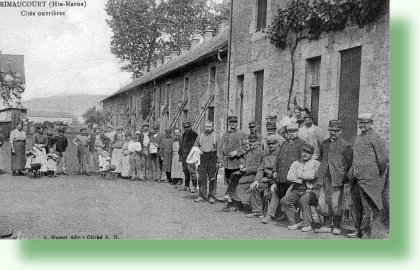 Rimaucourt : Cits ouvrires