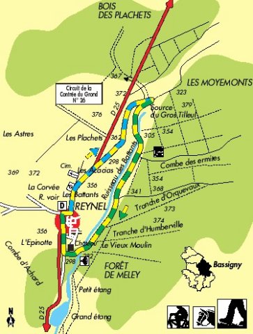 Reynel - le circuit des Moulins